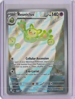 Reuniclus 212 Promo Illustration Rare Black Bolt White Flare Pokemon Card - Image 1
