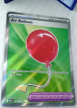 AIR BALLOON - 166/132 Mega Evolution NM - Ultra Rare Holo - Pokemon TCG Card - Image 2