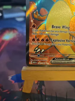 Pokemon TCG Charizard EX Holo Ultra Rare Card Scarlet & Violet 151 183/165 NM - Image 5