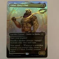 Zahur, Glory's Past (Borderless) Aetherdrift Foil - Image 1