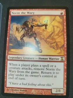 Norin the Wary Time Spiral (TSP) Rare Regular MTG - Image 1
