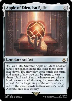 Apple of Eden, Isu Relic - UB: Assassin's Creed NM Magic: The Gathering - Image 1