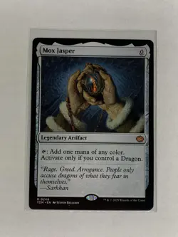 MTG Mox Jasper TDM NM Mythic Legendary Artifact 246 Tarkir Magic the Gathering - Image 1