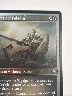 Puresteel Paladin (Foil Etched) Commander Masters Foil - Image 3