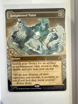 Enlightened Tutor (Showcase) - Avatar: The Last Airbender: Eternal-Legal MTG - Image 1