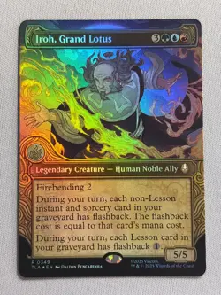 Iroh, Grand Lotus (Showcase FOIL) UB: Avatar: the Last Airbender - Image 1