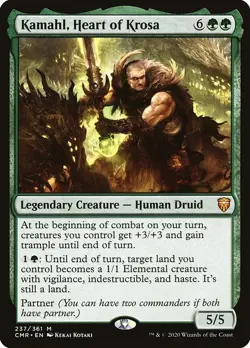 Kamahl, Heart of Krosa Commander Legends NM MTG Non-Foil - Image 1