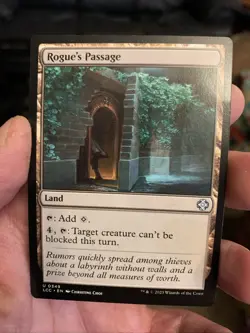 Rogue's Passage U Commander: The Lost Caverns of Ixalan 349 NM MTG Magic - Image 1
