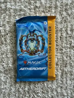 Magic The Gathering MTG Aetherdrift Collector Booster Pack Sealed - Image 1