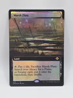 Marsh Flats (Extended Art) Modern Horizons 2 Foil - Image 1