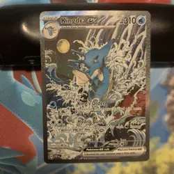 Kingdra EX 131 Pokemon TCG Scarlet & Violet Black Star Promo Holo - Image 1