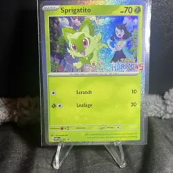 Pokemon TCG Sprigatito And Fuecoco SVP 191/192 Horizons Sealed Promo Cards - Image 1