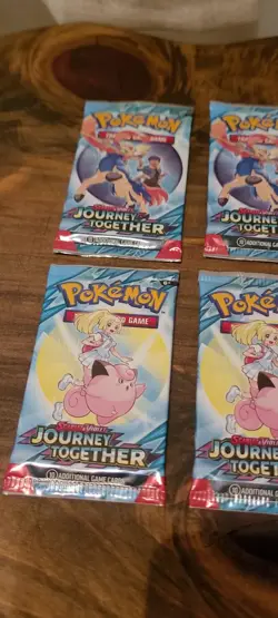 Pokemon TCG Journey Together Booster Pack 11 Booster Packs - Image 2