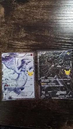 Pokemon TCG Celebrations 25th Anniversary Reshiram And Zekrom Full Art - Image 1