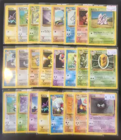 Base Set 2 Pokemon Non Holo Rare Lot 160x Bulk Vintage WOTC Mp Lp Nm R/U/C Nice - Image 3