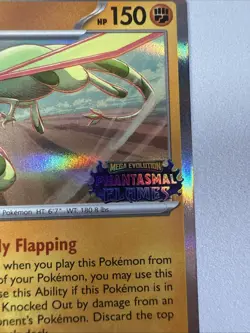 Pokemon Flygon MEP016 Black Star Pre-Release Promo Phantasmal Flames Holo - NM - Image 2
