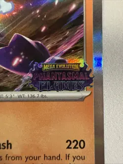 Ceruledge Holo Pokemon Phantasmal Flames Stamped Prerelease Black Star Promo 014 - Image 3