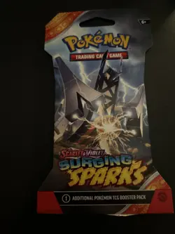 VERY HEAVY - 31.84g - Pokemon Surging Sparks Sleeved Booster Pack - SEALED! - Image 2