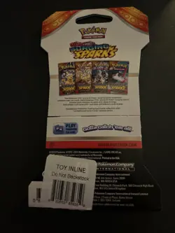 VERY HEAVY - 31.84g - Pokemon Surging Sparks Sleeved Booster Pack - SEALED! - Image 3