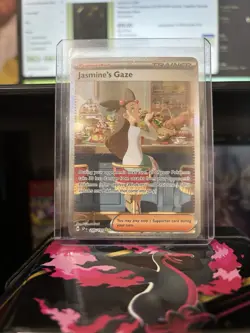 POKEMON TCG JASMINE’S GAZE 245/191 SURGING SPARKS SPCIAL ILLUSTRATION RARE - Image 1
