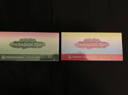 Paradox Rift Pokemon Center ETB's - Set Of 2 - New/Sealed. - See Description. - Image 5