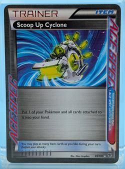 Scoop Up Cyclone 95/101 Holo - Rare Ace - Pokemon Plasma Blast - MP - See Video - Image 1