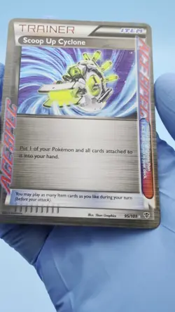 Scoop Up Cyclone 95/101 Holo - Rare Ace - Pokemon Plasma Blast - MP - See Video - Image 2