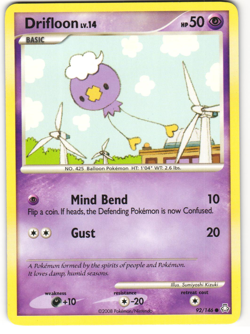 Drifloon Common Pokemon TCG Legends Awakened 92/146 MP - Image 1