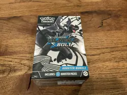 Pokemon TCG Scarlet & Violet Black Bolt Booster Bundle New - Sealed SHIPS FAST - Image 1
