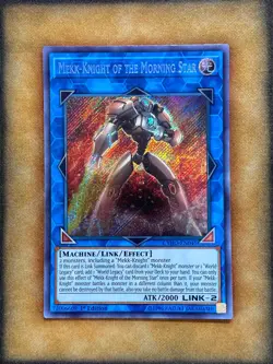 Yugioh Mekk-Knight of the Morning Star CYHO-EN045 Secret Rare 1st Ed MP - Image 1