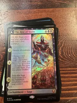 Magic: The Gathering Foil The Rise of Sozin Misprint Error Card English NM - Image 2