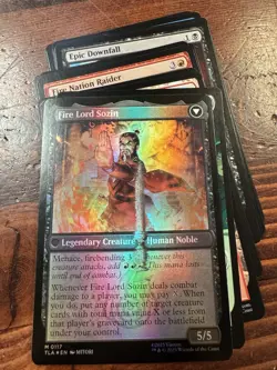 Magic: The Gathering Foil The Rise of Sozin Misprint Error Card English NM - Image 3
