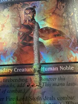 Magic: The Gathering Foil The Rise of Sozin Misprint Error Card English NM - Image 4