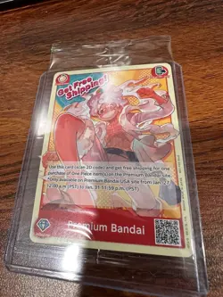 ONE PIECE CARD GAME MONKEY.D.LUFFY P-041 BANDAI CARD GAMES FEST 23-24 ENGLISH - Image 3
