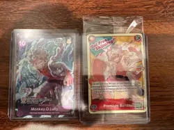 ONE PIECE CARD GAME MONKEY.D.LUFFY P-041 BANDAI CARD GAMES FEST 23-24 ENGLISH - Image 4
