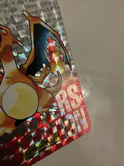 Pokemon Carddass Red Charizard Holo Prism Bandai Vending 1996 Japanese Card - Image 4