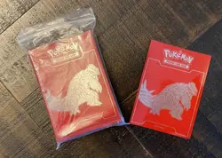 Primal Groudon Card Sleeves from Primal Clash Elite Trainer Box ETB Roughly 50 - Image 1