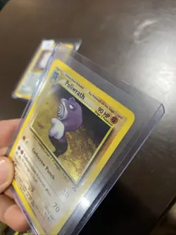 Poliwrath 9/75 Neo Discovery 2001 unlimited Holo Rare WOTC Pokemon Card TCG - Image 3
