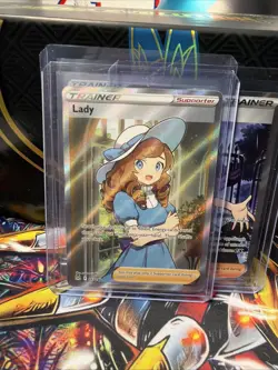 Mixed Lot Of 12 Pokemon English Trainer Cards Full Art And Illustration Rares - Image 4