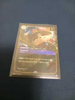 Riftbound TCG Teemo Scout Promo Card NM English 197/298 League Of Legends - Image 1