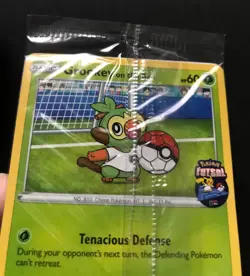 Grookey On The Ball 003/005 Futsal Pokemon Card PROMO UK Exclusive NEW SEALED - Image 3