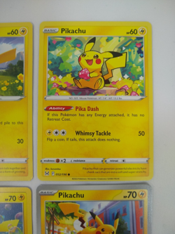 Pokemon Pikachu Set - Set of 4 Cards - Exact Cards! - Image 4