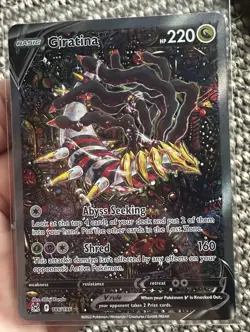 Giratina V - 186/196 - Pokemon Lost Origins Alternate Art Rare Card NM - Image 3
