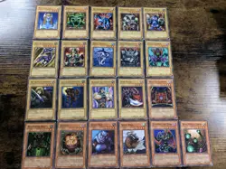 YU-GI-OH SYE 1ST EDITION NEAR COMPLETE CARD SET STRTER DECK YUGI RELOADED LP+-MP - Image 1