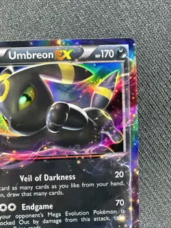 Pokemon TCG Umbreon EX XY Fates Collide Card 55/124 LP - Image 3