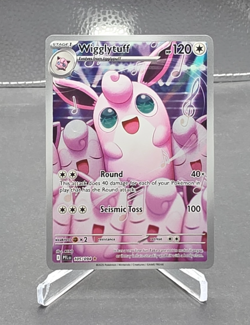 2025 Pokemon Mega Phantasmal Flames Wigglytuff Illustration Rare Card 105/094 - Image 1
