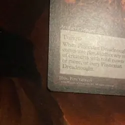 Phyrexian Dreadnought X1 Mtg Mirage Nm - Image 3