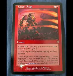 3x Urza's Rage FOIL - Invasion - MTG - Magic the Gathering - Image 4