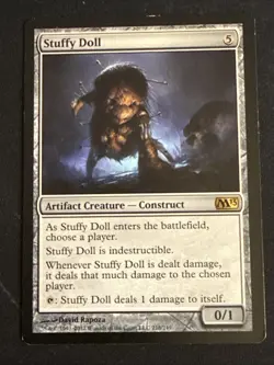 1x Stuffy Doll (218) Core Set 2013 M13 HP / Damaged MTG Magic the Gathering x1 - Image 5