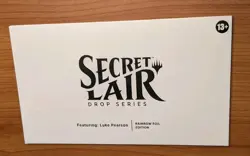 Featuring: Luke Pearson FOIL mtg magic the gathering secret lair sealed - Image 1
